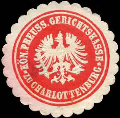 K. Pr. Gerichtskasse zu Charlottenburg