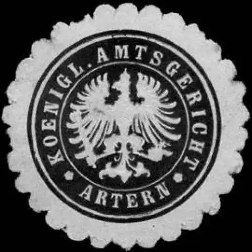 Koenigliche Amtsgericht - Artern