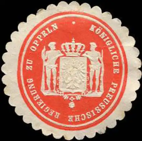 K.Pr. Regierung zu Oppeln