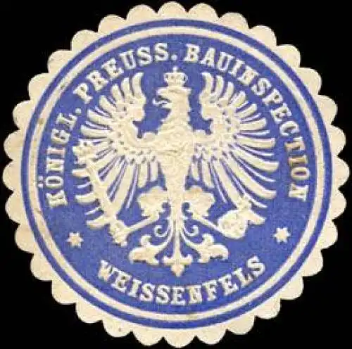 K. Pr. Bauinspection - Weissenfels