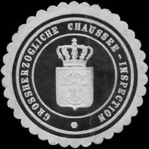 Grossherzogliche Chaussee - Inspection