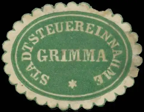 Stadtsteuereinnahme Grimma