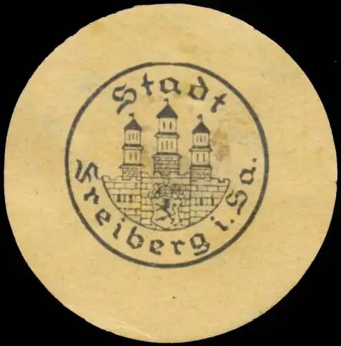 Stadt Freiberg/Sachsen