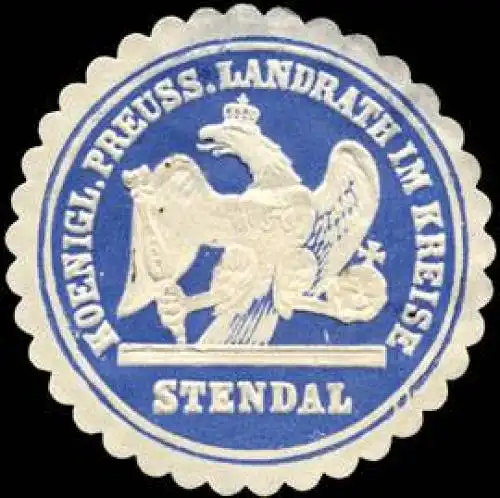Koeniglich Preussischer Landrath im Kreise Stendal
