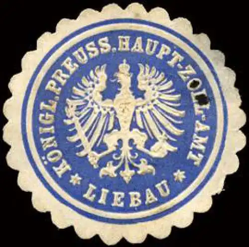 K.Pr. Hauptzollamt Liebau/Schlesien