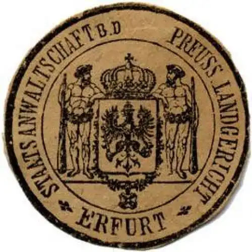 Staatsanwaltschaft bei dem Preussischen Landgericht - Erfurt