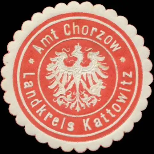 Amt Chorzow Landkreis Kattowitz/Schlesien