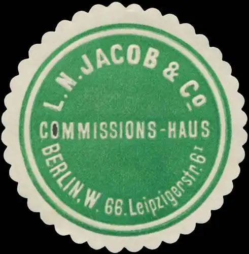 Kommissionshaus L. N. Jacob & Co