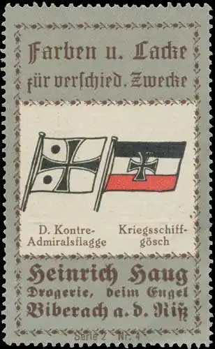 Deutsche Kontre-Admiralsflagge