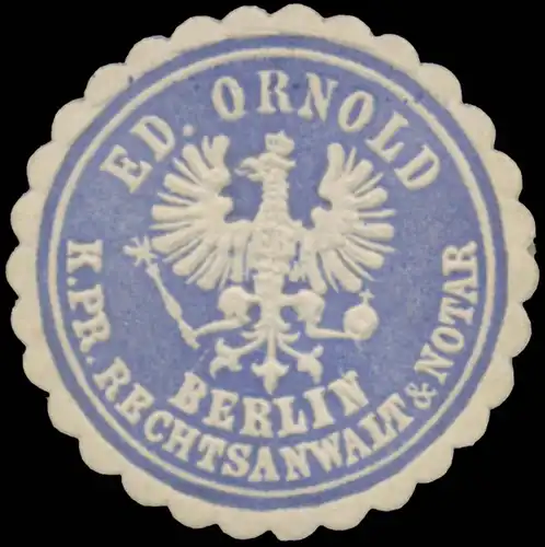 Ed. Ornold K. pr. Rechtsanwalt & Notar