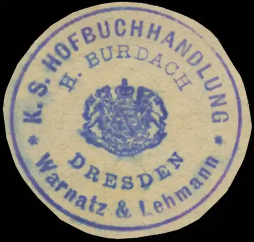 K.S. Hofbuchhandlung Warnatz & Lehmann