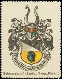 Schwarzkopf (Sachsen, Hannover, Bayern) Wappen