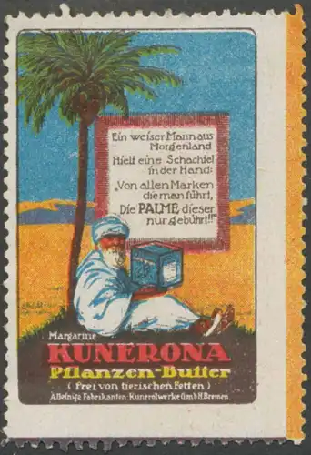 Ein weiser Mann aus Morgenland, hielt eine Schachtel in der Hand