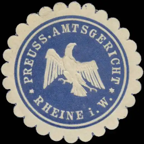 Pr. Amtsgericht Rheine/Westfalen