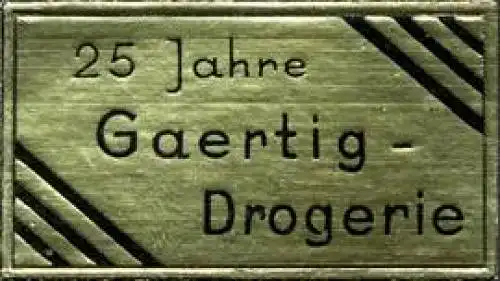 25 Jahre Gaertig - Drogerie