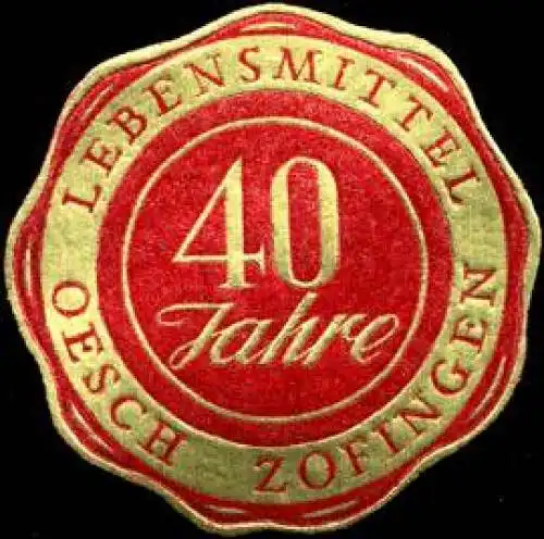 40 Jahre Lebensmittel Oesch