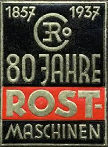 80 Jahre Rost - Maschinen