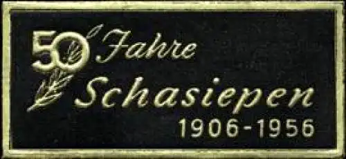50 Jahre Schasiepen