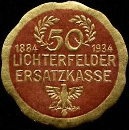 50 Jahre Lichterfelder Ersatzkasse