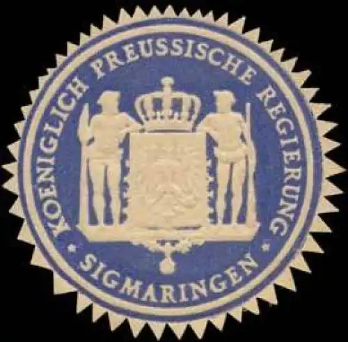 Koeniglich Preussische Regierung Sigmaringen
