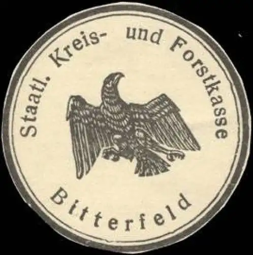 Staatliche Kreis - und Forstkasse Bitterfeld