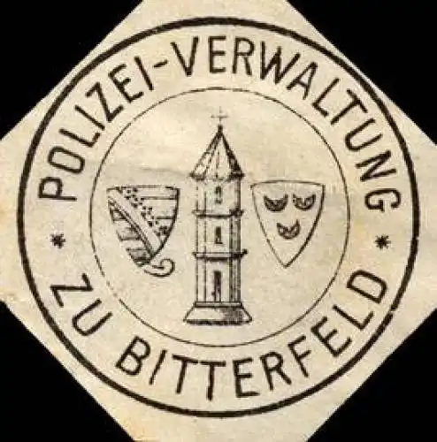 Polizei - Verwaltung zu Bitterfeld