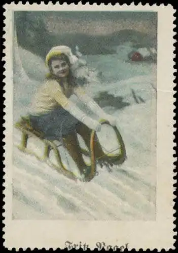 Wintersport - Rodeln