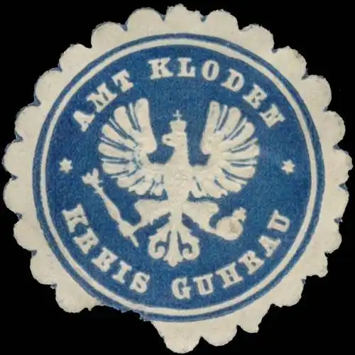 Amt Kloden Kreis Guhrau