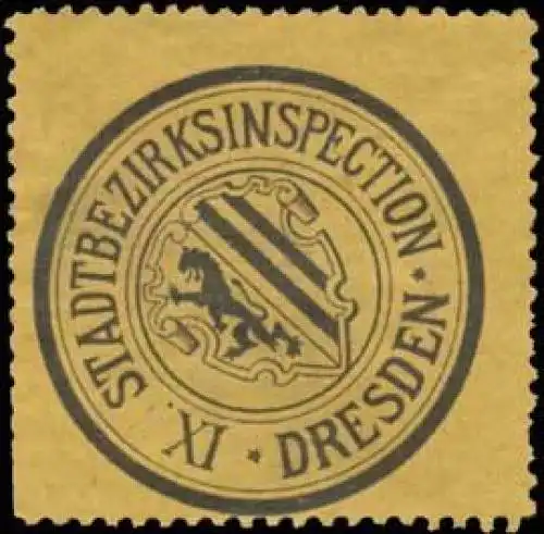 IX. Stadtbezirksinspection Dresden