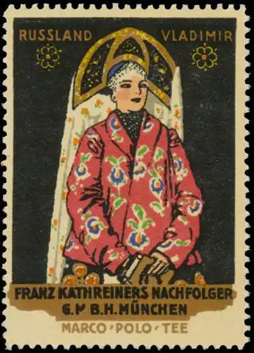 Russland Tracht Vladimir