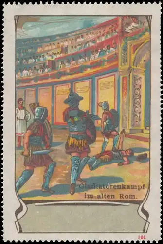 Gladiatorenkampf im alten Rom