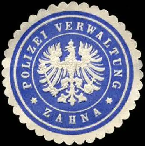 Polizei Verwaltung - Zahna