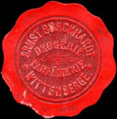 Ernst Burckhardt - Drogerie - ParfÃ¼merie - Wittenberge