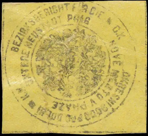 Bezirksgericht Untere Neustadt Prag