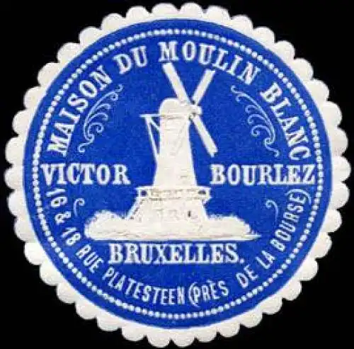 Maison du Moulin Blanc Victor Bourlez - Bruxelles