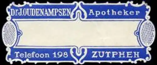 Dr. J. Oudenampsen Apotheker - Zutphen