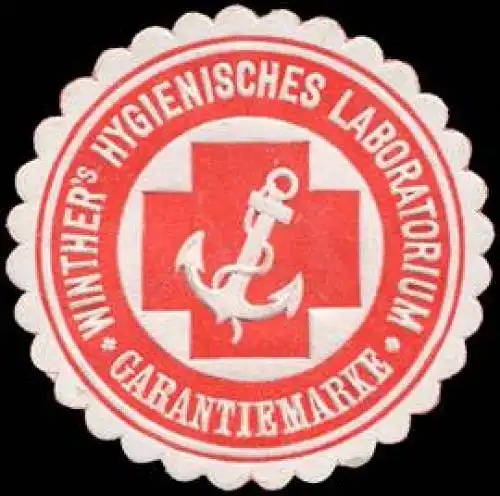 Winthers Hygienisches Laboratorium - Garantiemarke