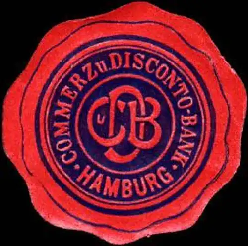 Commerz und Disconto - Bank - Hamburg