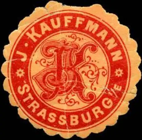 J. Kauffmann - Strassburg im Elsass