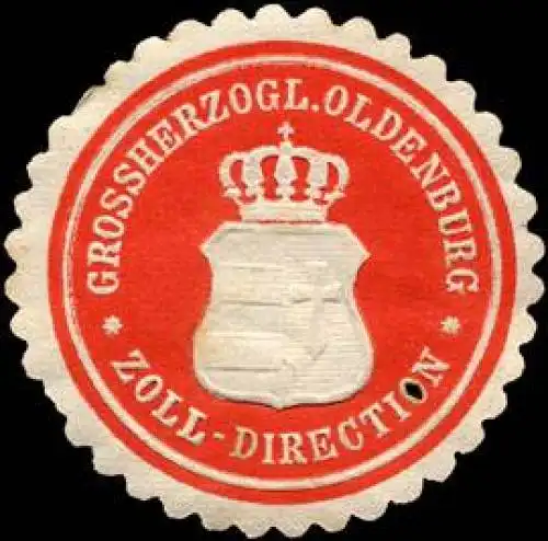 Grossherzoglich Oldenburg - Zoll - Direction