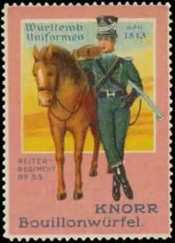 Uniform Reiterregiment No. 35 - Knorr Bouillon