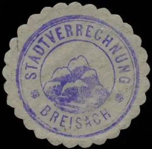 Stadtverrechnung - Breisach