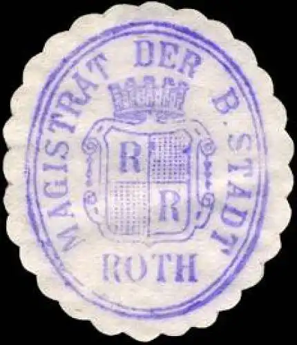 Magistrat der Bayerischen Stadt Roth