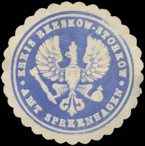 Amt Spreenhagen Kreis Beeskow-Storkow