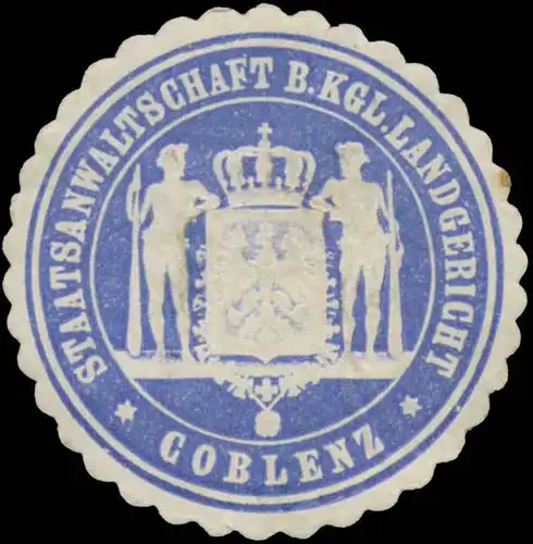 Staatsanwaltschaft b. K. Landgericht Koblenz