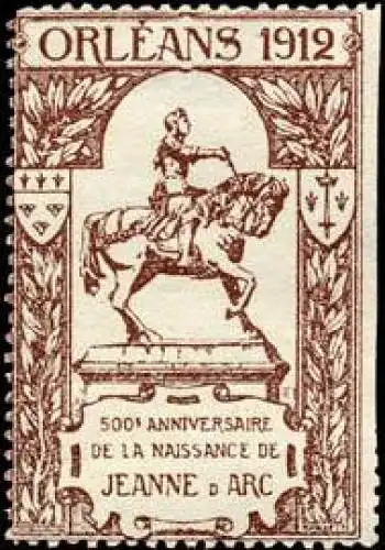 500 Anniversaire de la Naissance de Jeanne d Arc