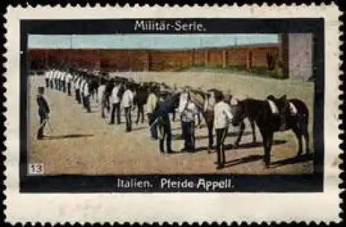 Italien - Pferde - Apell