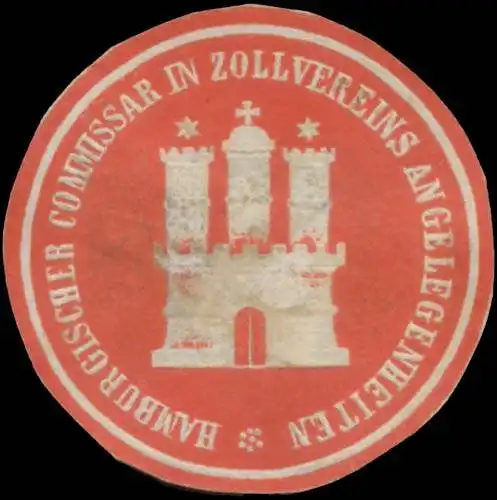 Hamburgischer Commissar in Zollvereins Aangelegenheiten