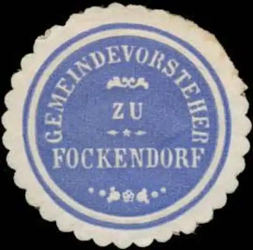 Gemeindevorstehung zu Fockendorf