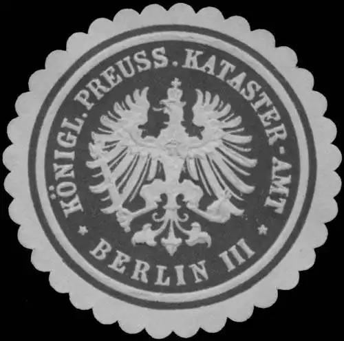 K. Pr. Katasteramt Berlin III